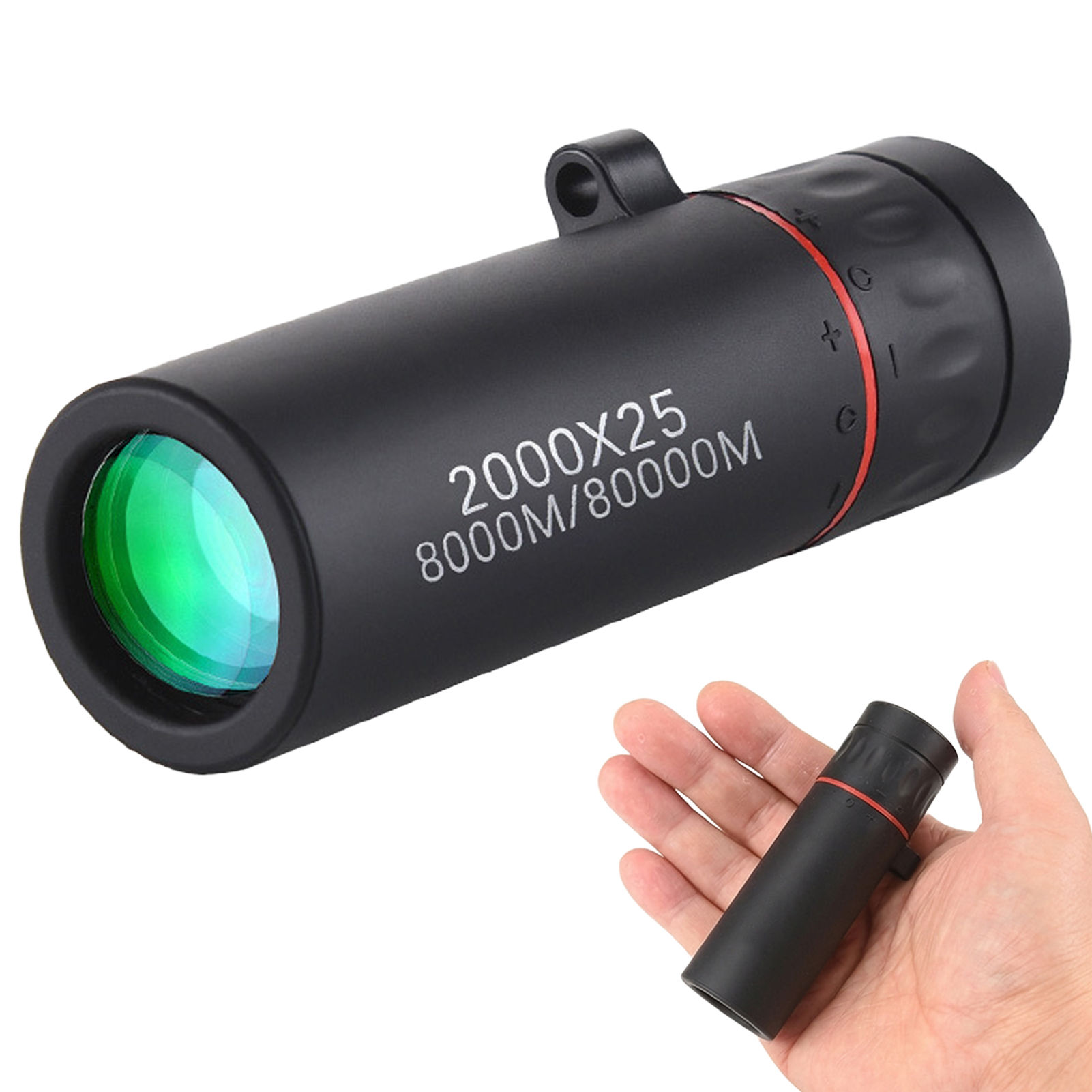 Home Cinema Center - Teleskop Monokular Mini dengan Zoom Daya