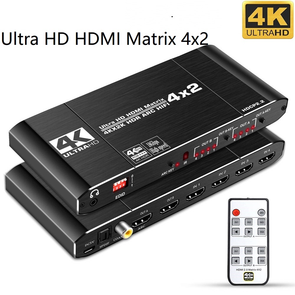 Hdmi Arc Cable - Pemisah saklar matriks 2.0 kompatibel dengan