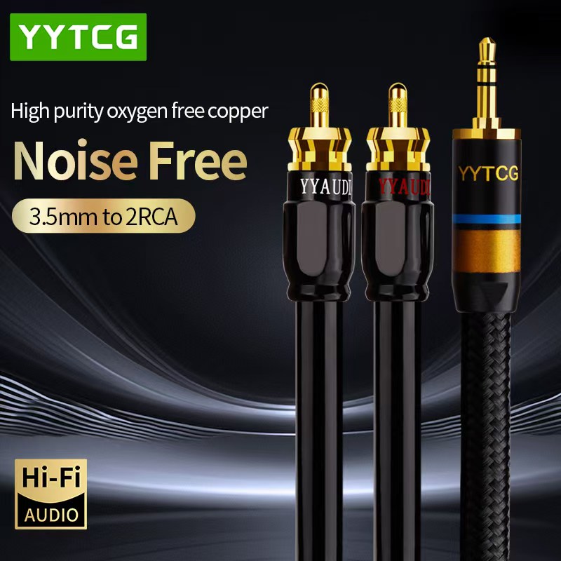 Home Cinema Dvd - Kabel RCA YYTCG Stereo HiFi 3.5Mm
