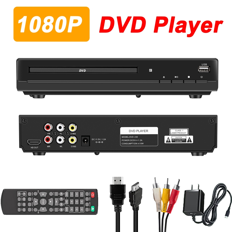Home Cinema Dvd - Pemutar DVD 1080P HD Pemutar Disk