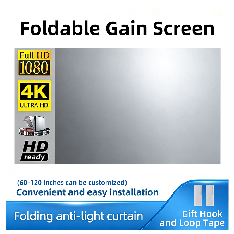 Projector Screen 100 Inch - Untuk Semua Layar Proyektor Reflektif Meningkatkan
