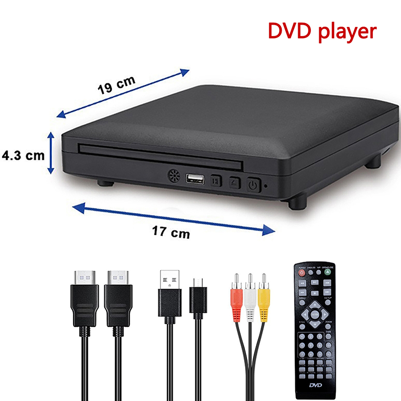 Home Cinema Dvd - Pemutar DVD Mini 1080P Full HD