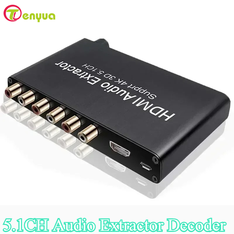Surround Sound Decoder - Dekoder Ekstraktor Audio 4K 3D 5.1