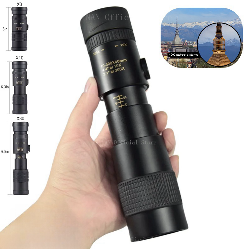Home Cinema Center - Teropong militer logam, teleskop monokular kuat