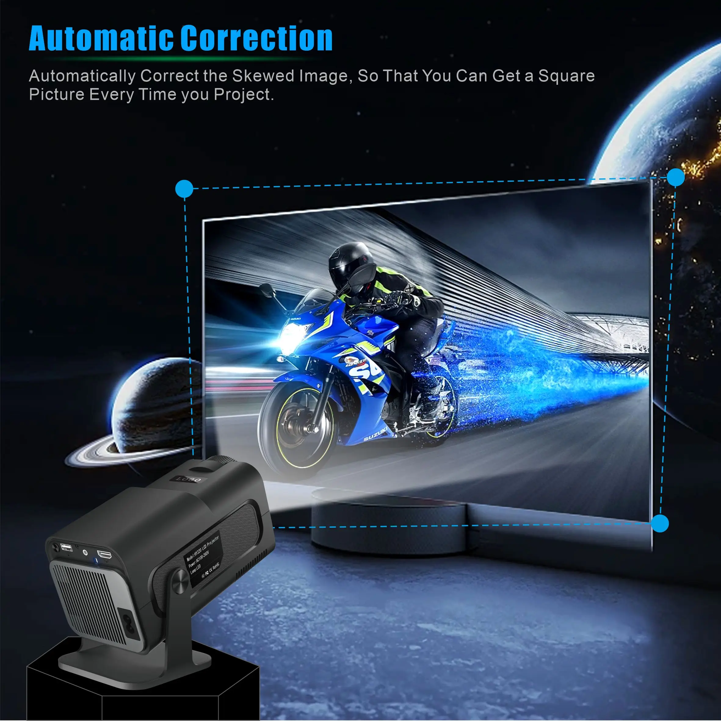 Proyektor LED Salange HY320 MI - Home Cinema Entertainment ulasan dan harga