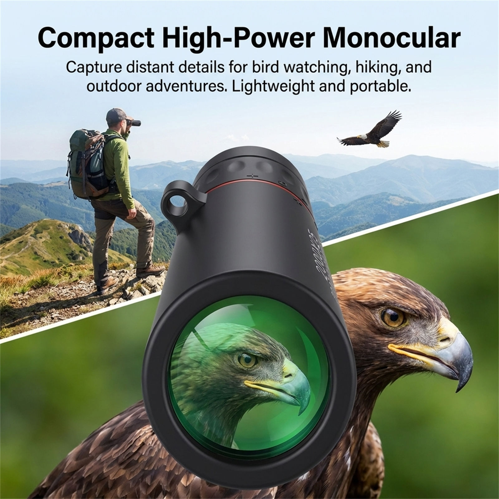 Teleskop Monokular Mini dengan - Home Cinema Center ulasan dan harga
