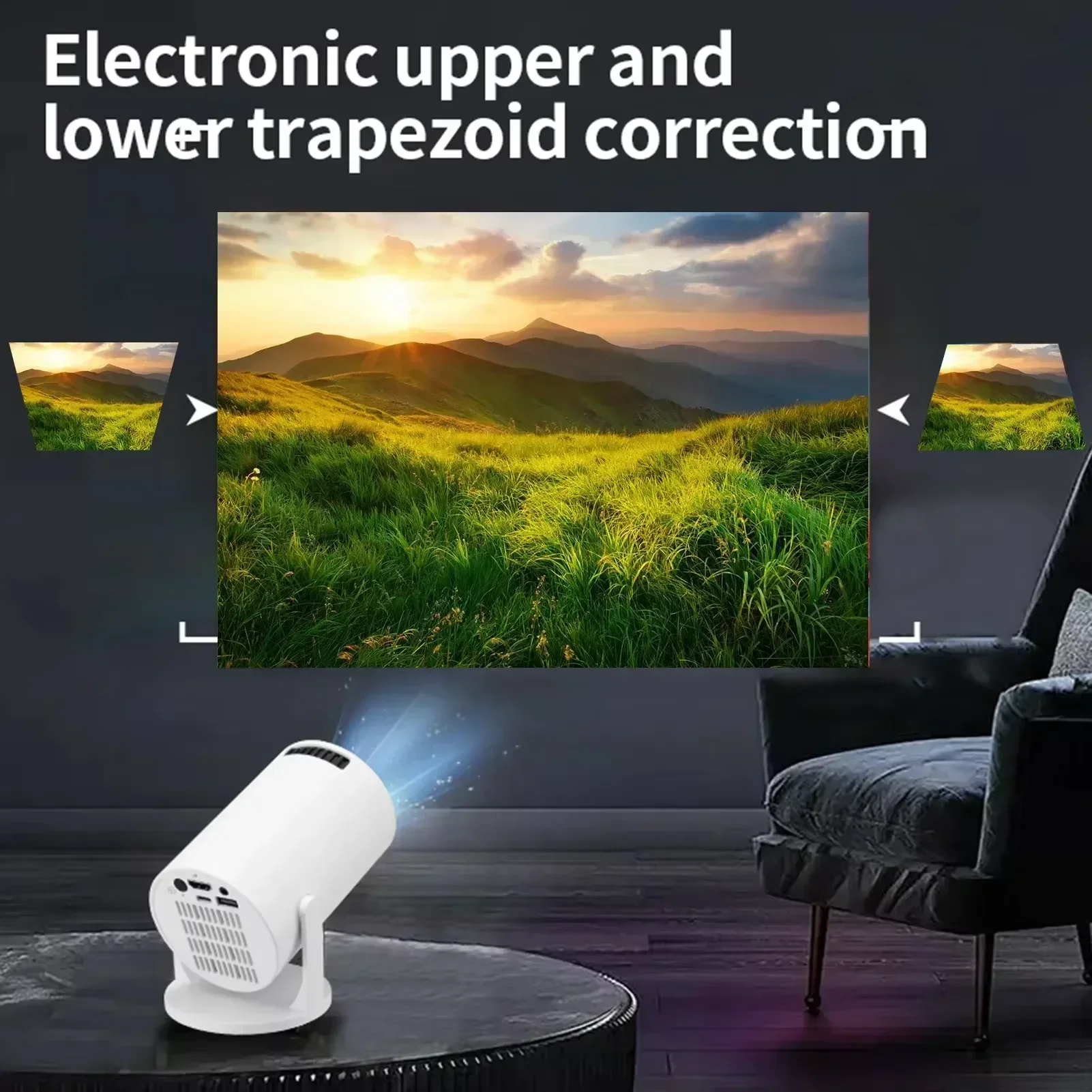 Proyektor Pintar Baru Mini HY3 - Home Cinema Entertainment ulasan dan harga