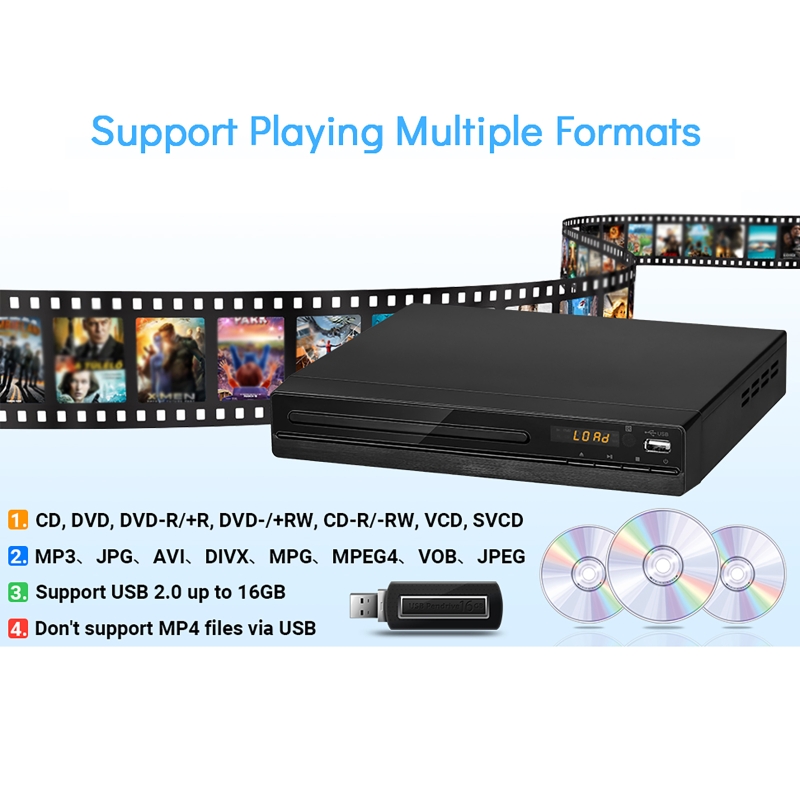 Pemutar DVD 1080P HD Pemutar D - Home Cinema Dvd ulasan dan harga