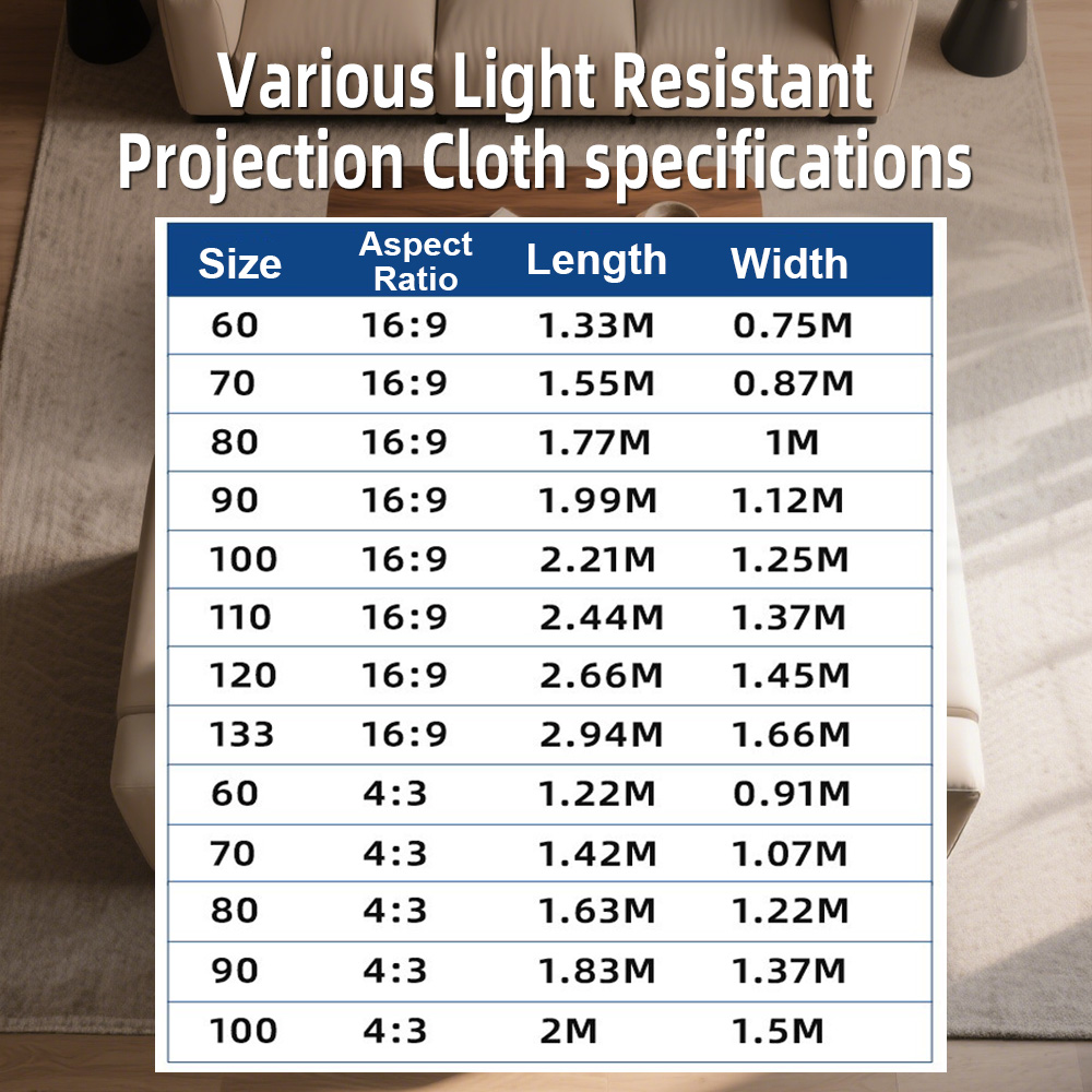 Layar Proyektor Universal 80/1 - Projector Screen 100 Inch ulasan dan harga