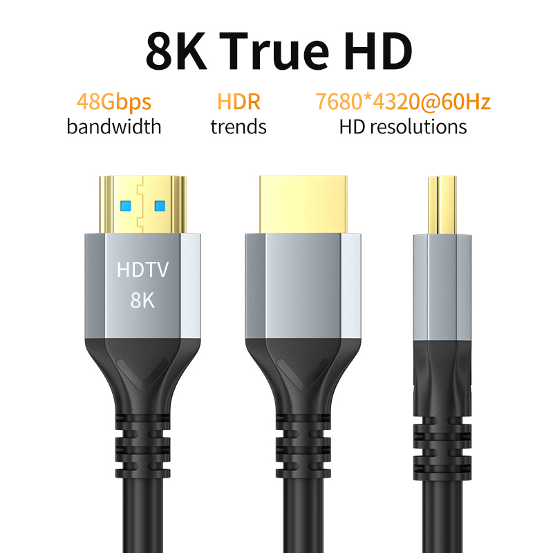Kabel HDMI 2.1 8K 4K @ 120Hz 8 - Hdmi Arc Cable ulasan dan harga