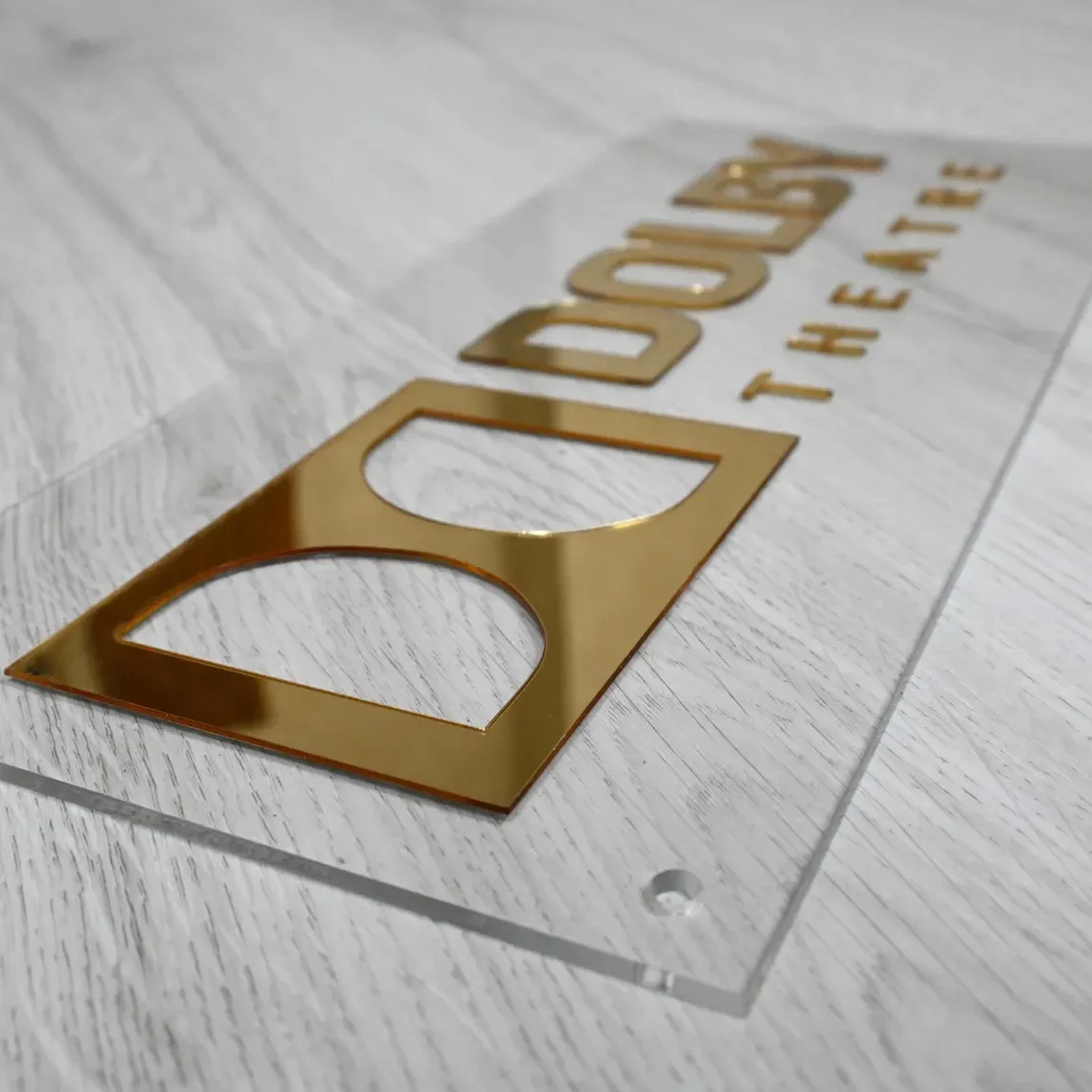 Papan Akrilik 3D Dolby Atmos C - Home Cinema Dts X ulasan dan harga