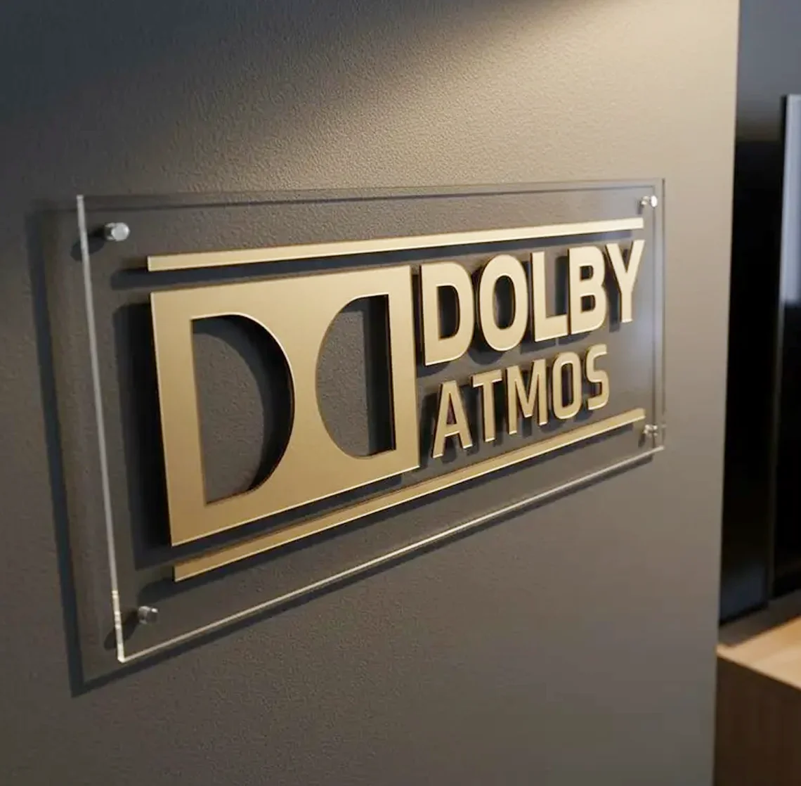 Papan Akrilik 3D Dolby Atmos C - Home Cinema Dts X ulasan dan harga