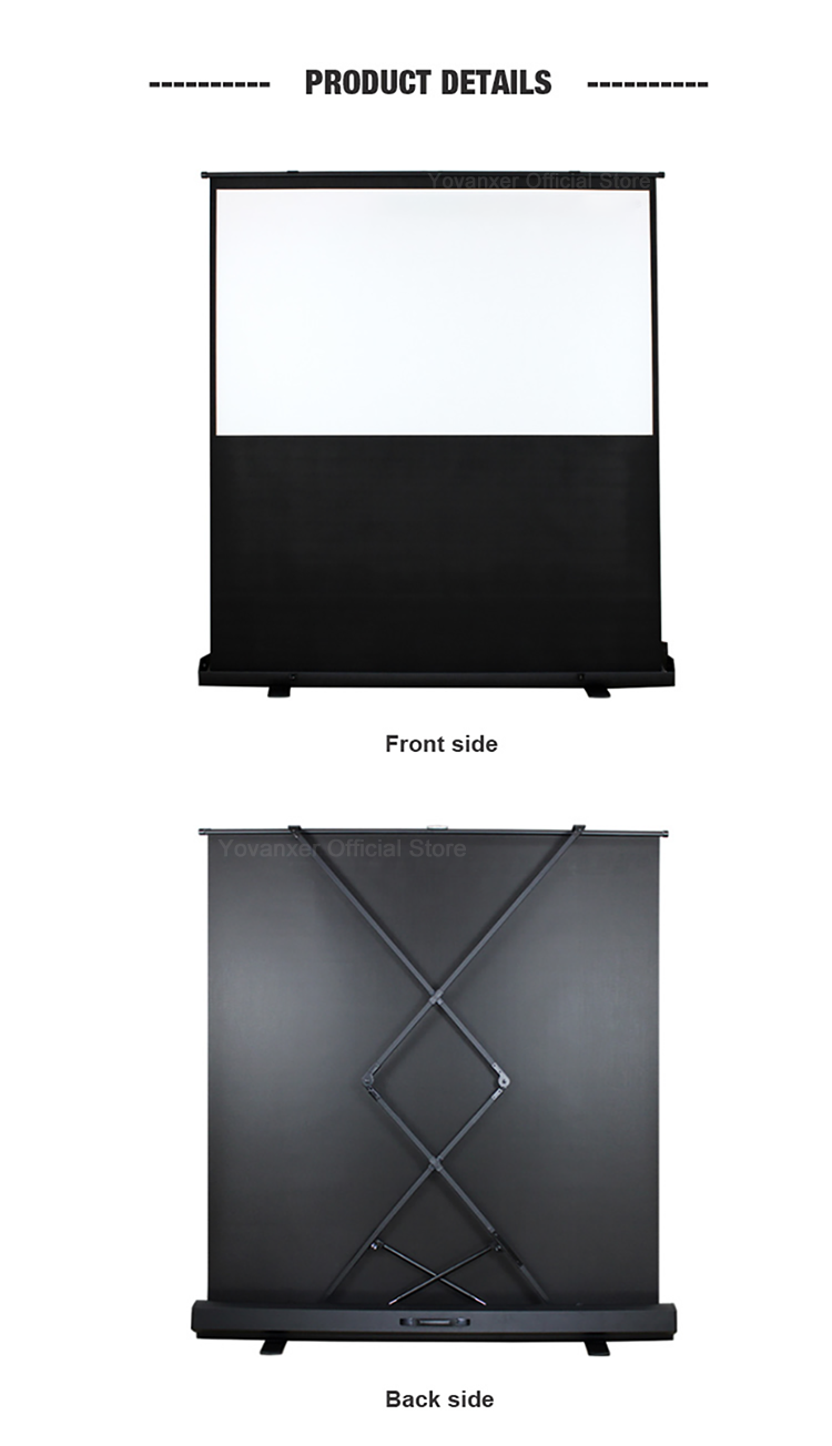 Layar Proyeksi Tarik Manual 10 - Projector Screen 100 Inch ulasan dan harga