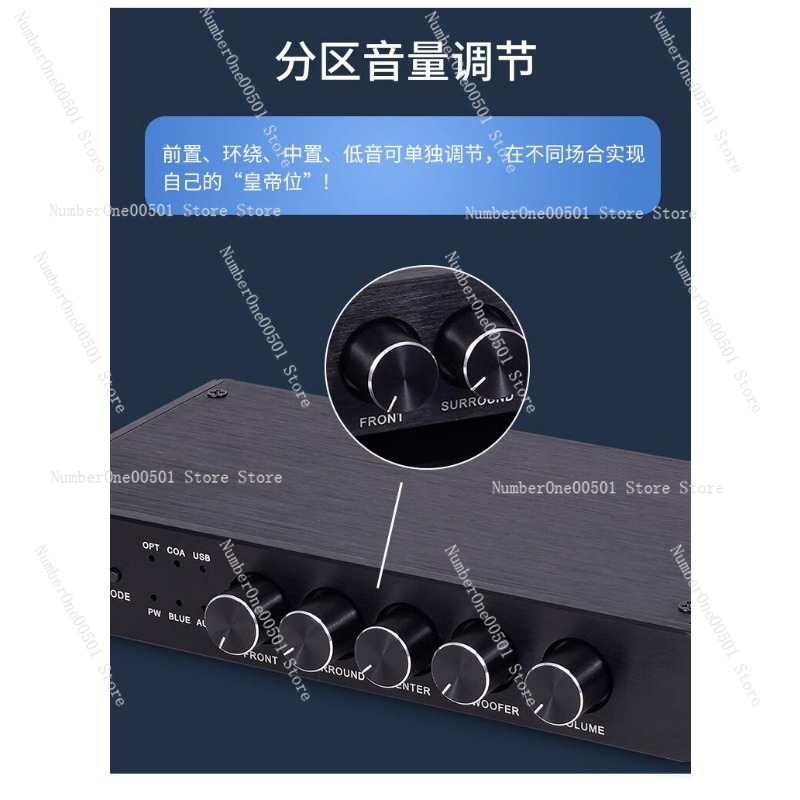 Dekoder Audio Bluetooth Hi-Fi  - Surround Sound Decoder ulasan dan harga