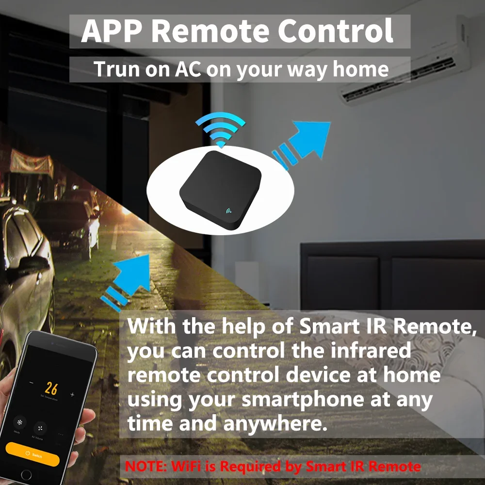 Remote Control IR Smart WiFi U - Home Cinema Dvd ulasan dan harga