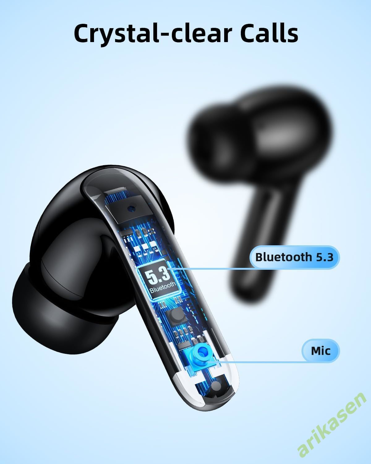 ANC earphone Bluetooth nirkabe - Home Cinema Amazon ulasan dan harga