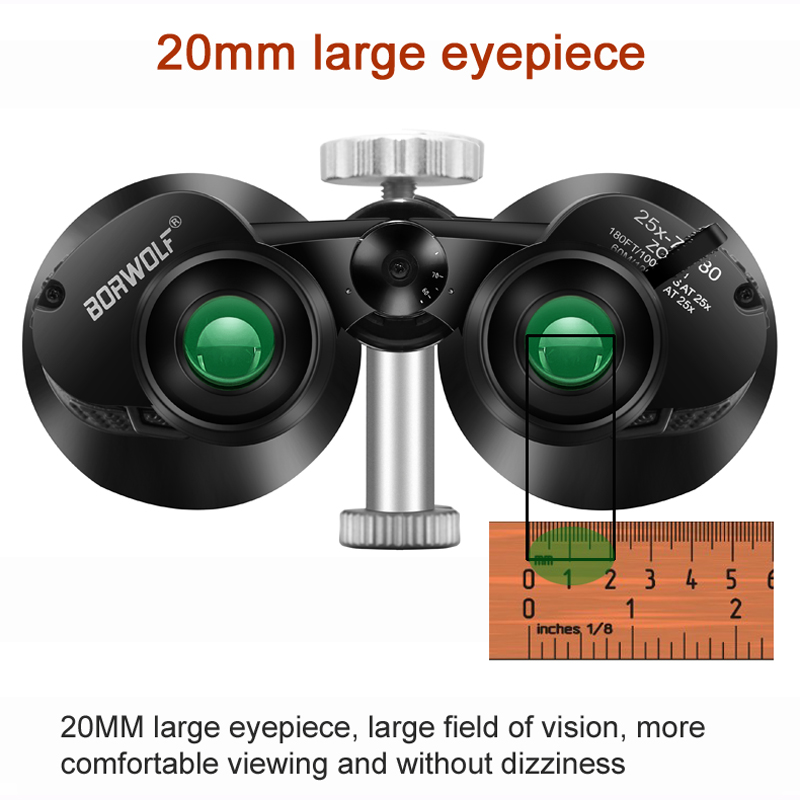 Teropong BORWOLF 25-75X80 HD T - Home Cinema Center ulasan dan harga