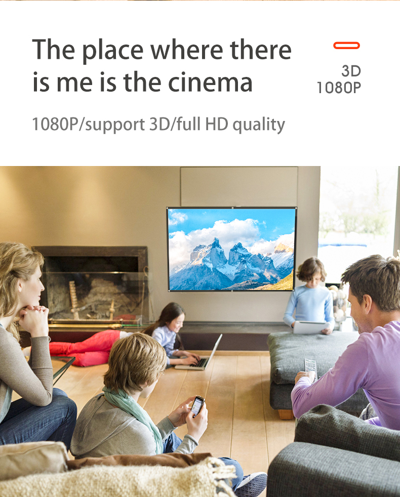 MIXITO tirai proyeksi 16: 9, r - Projector Screen 100 Inch ulasan dan harga