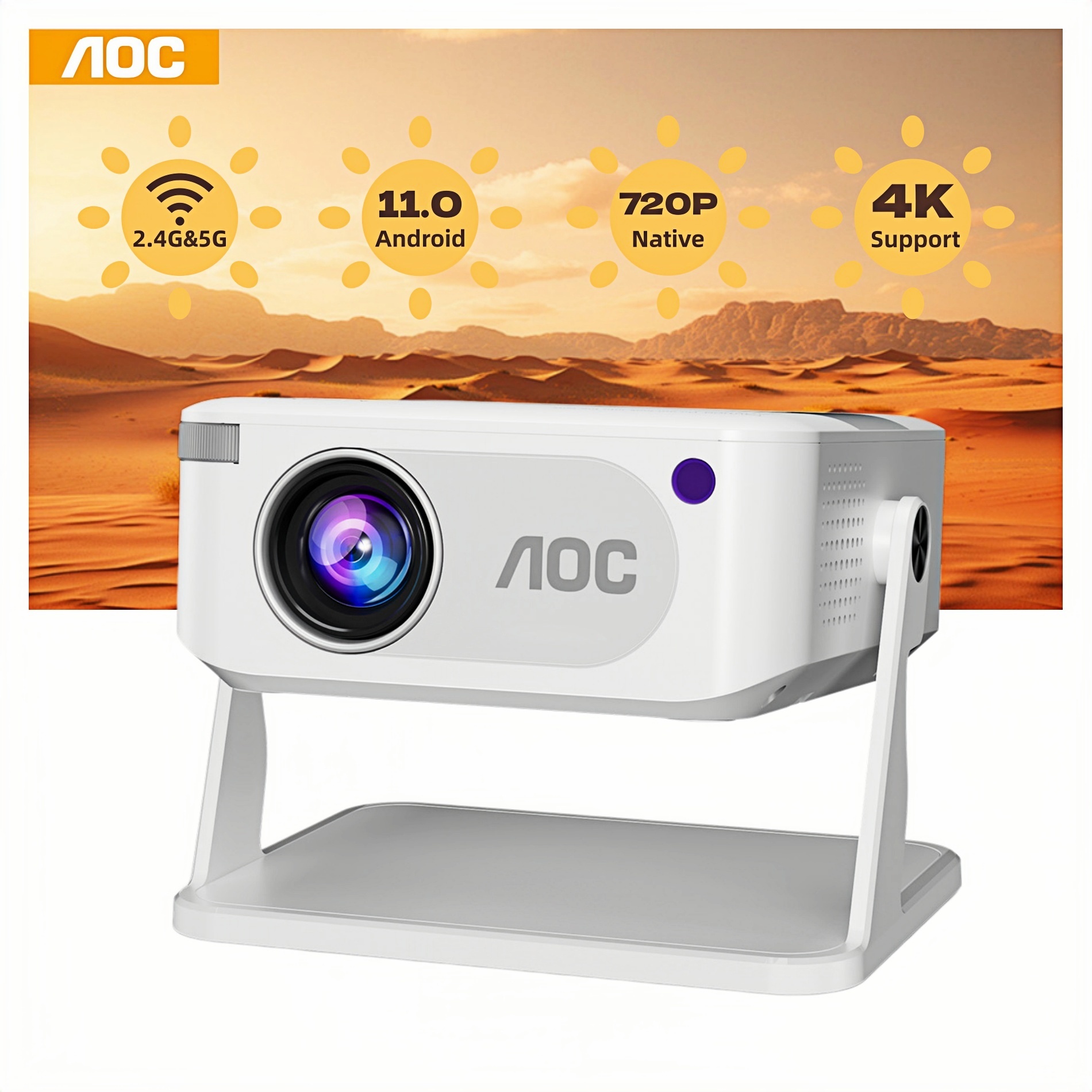 Proyektor Portabel AOC HA109-P - Home Cinema Entertainment ulasan dan harga
