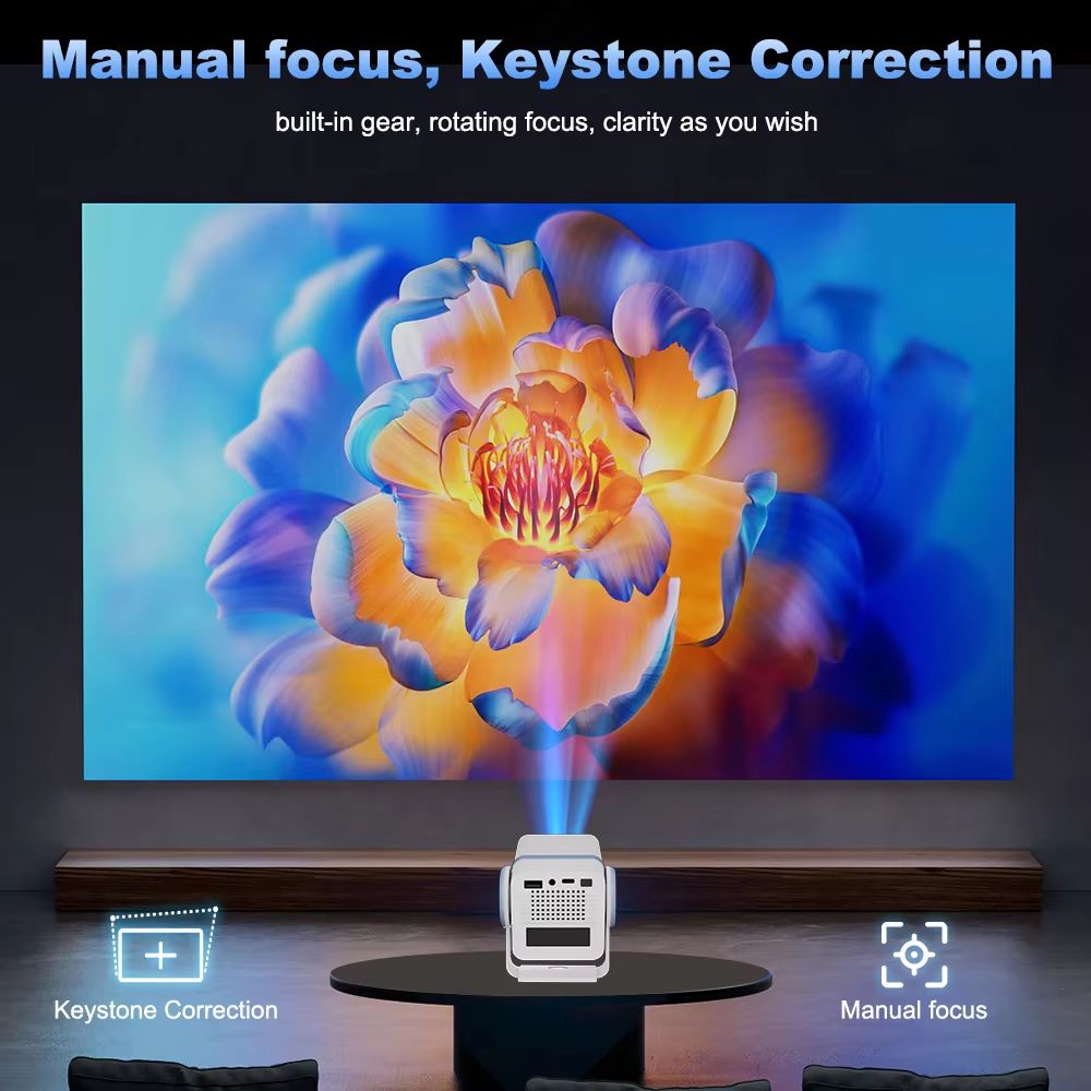 Proyektor DESS Android 13 Dual - Home Cinema Entertainment ulasan dan harga