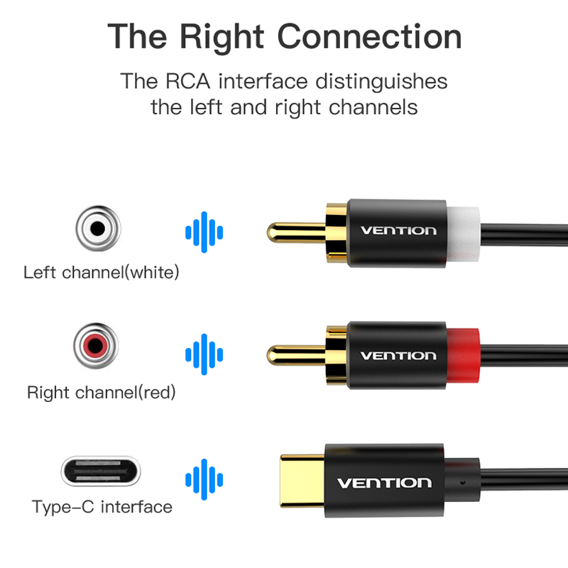 Kabel Audio RCA USB C Tipe-c K - Home Cinema Dvd ulasan dan harga