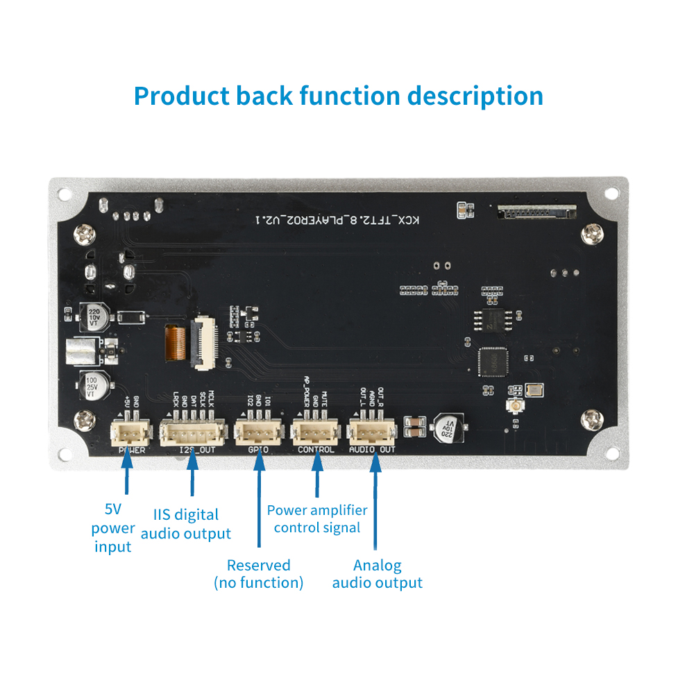 Modul Papan Dekoder Audio Loss - Surround Sound Decoder ulasan dan harga