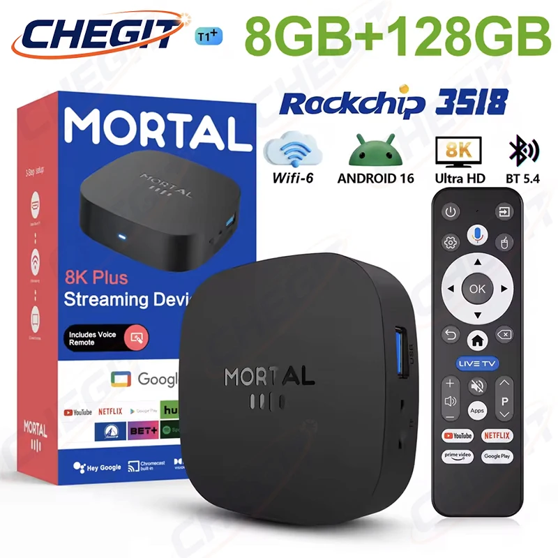 2026 New T1+ 8K HD TV Box Andr - Home Cinema Gadgets ulasan dan harga