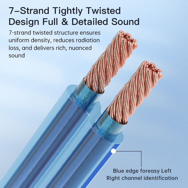 CHOSEAL Kabel Speaker Stereo A - Home Cinema Gadgets ulasan dan harga