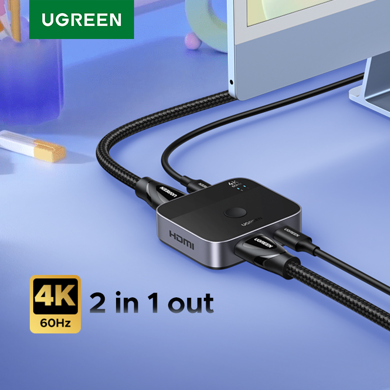 UGREEN HDMI USB C Switch 2 In  - Home Cinema Dvd ulasan dan harga