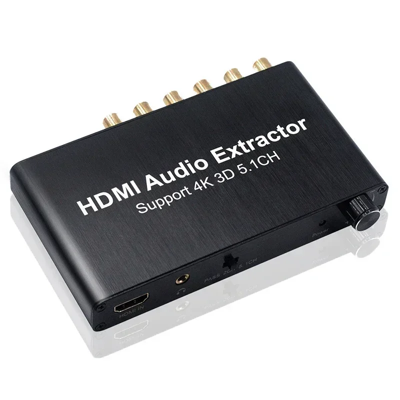Dekoder Audio 5,1ch 4K 3D 5.1  - Surround Sound Decoder ulasan dan harga