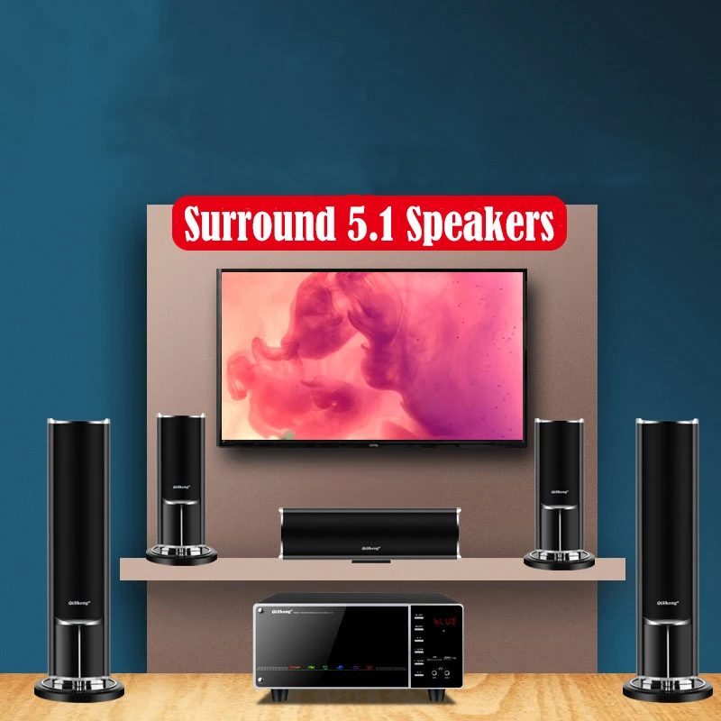 1000W Daya Tinggi Caixa De Som - Home Cinema Gadgets ulasan dan harga
