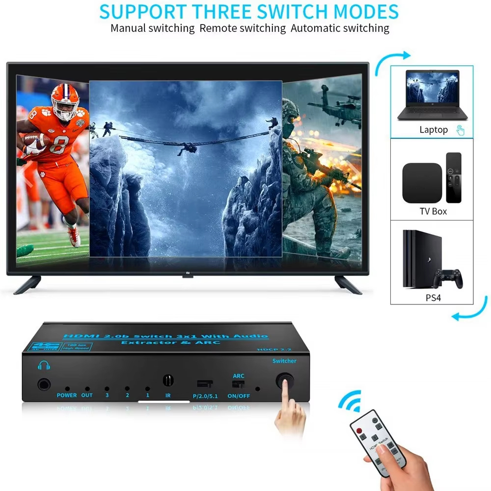 Ekstraktor Audio Sakelar Kompa - Hdmi Arc Cable ulasan dan harga