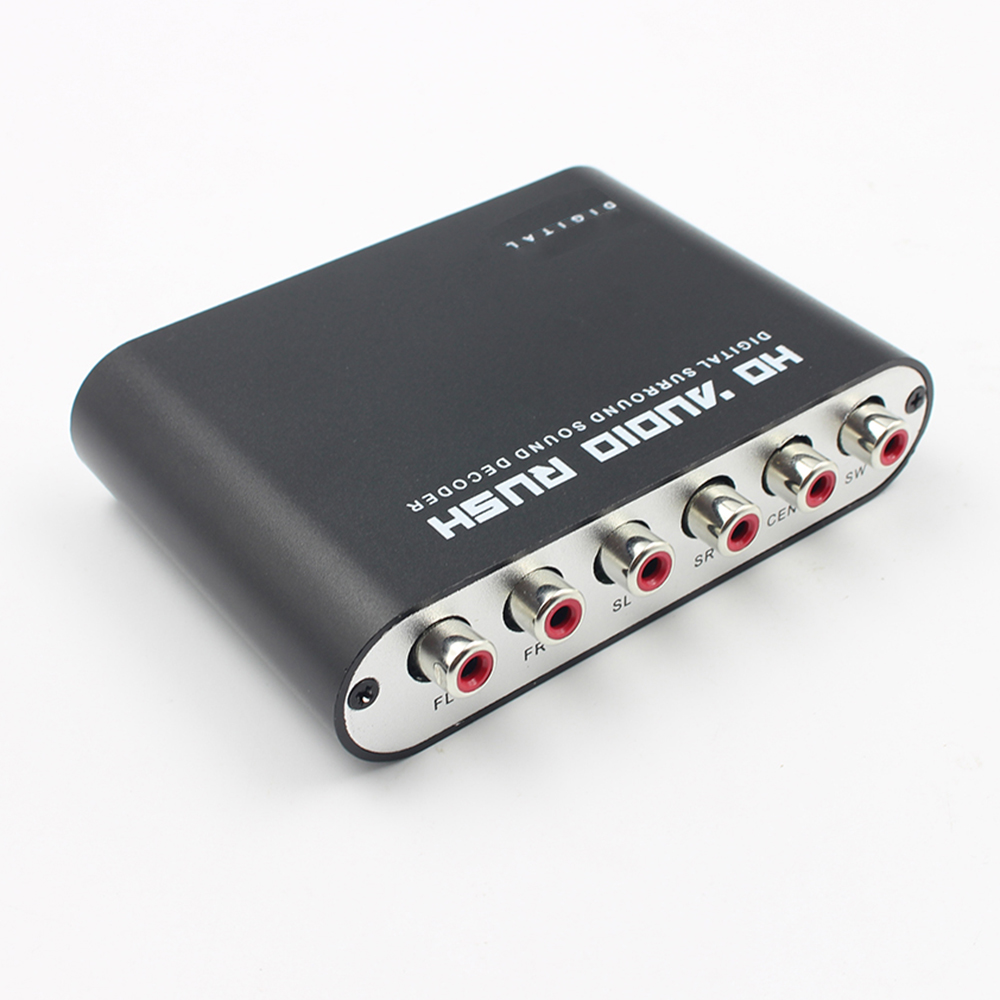 Dekoder Audio HD 5.1CH SPDIF K - Surround Sound Decoder ulasan dan harga