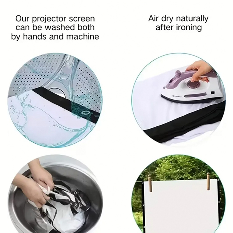 Layar Proyektor Portabel 84 10 - Projector Screen 100 Inch ulasan dan harga