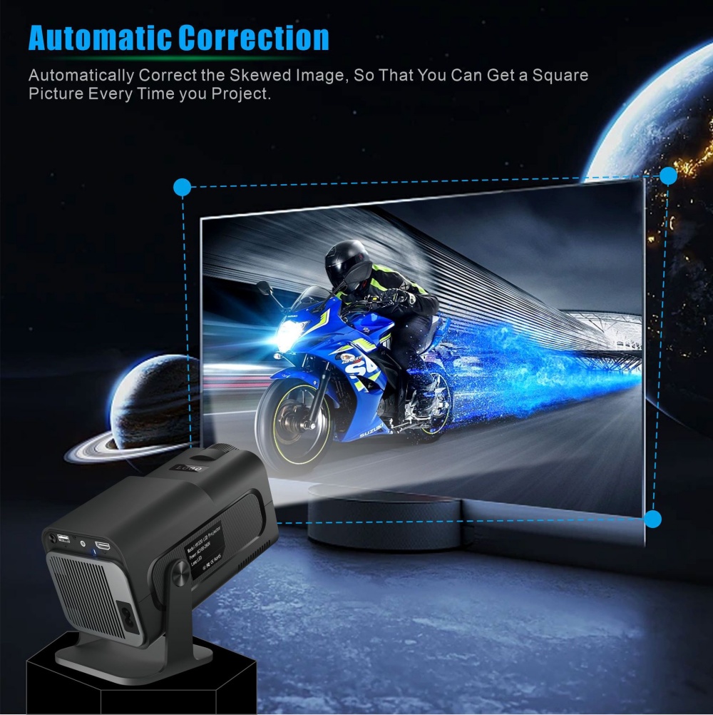 Proyektor Portabel Mini Baru A - Home Cinema Gadgets ulasan dan harga