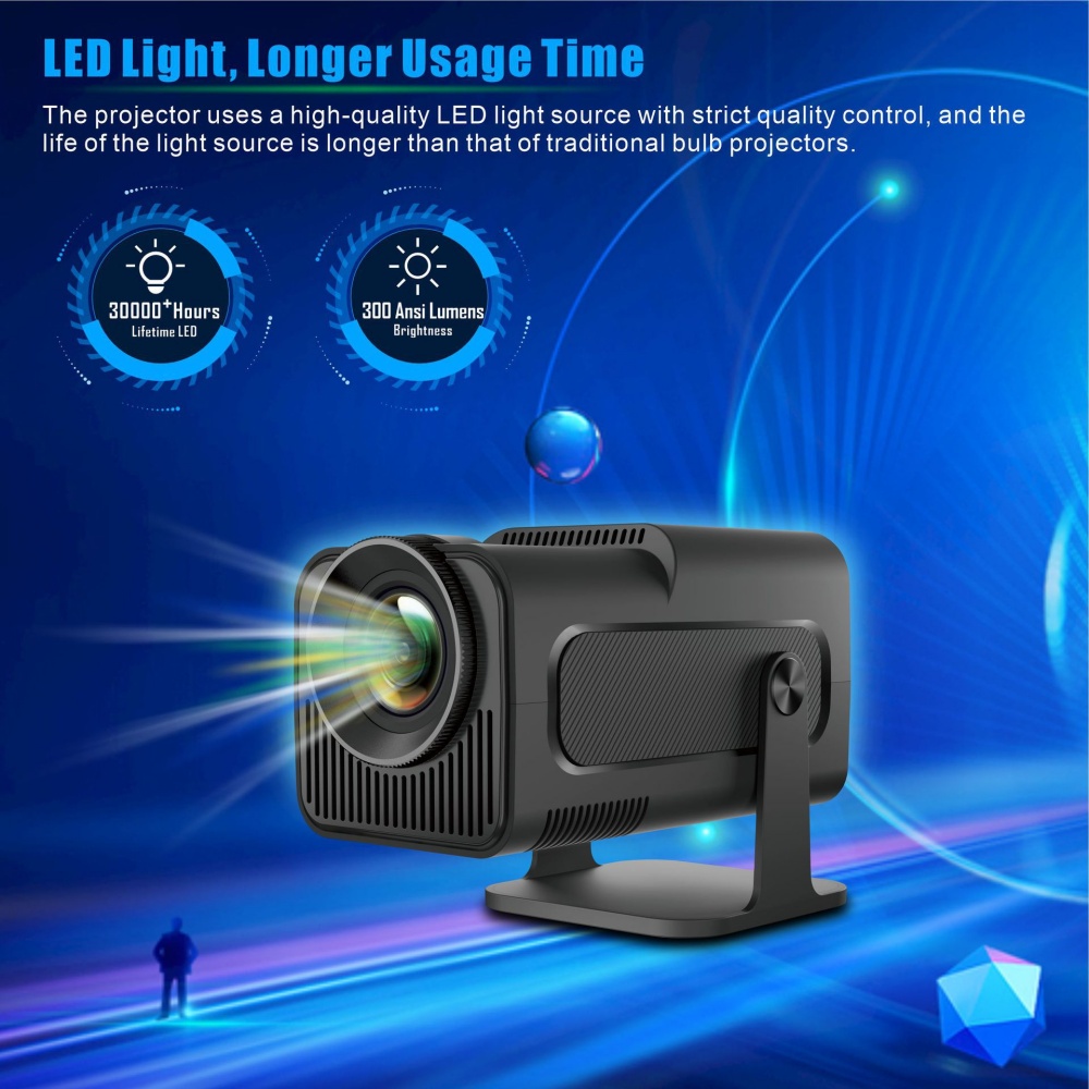 Proyektor Portabel Mini Baru A - Home Cinema Gadgets ulasan dan harga