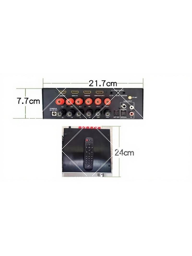 Dekoder Audio HDMI 5.1 Channel - Surround Sound Decoder ulasan dan harga