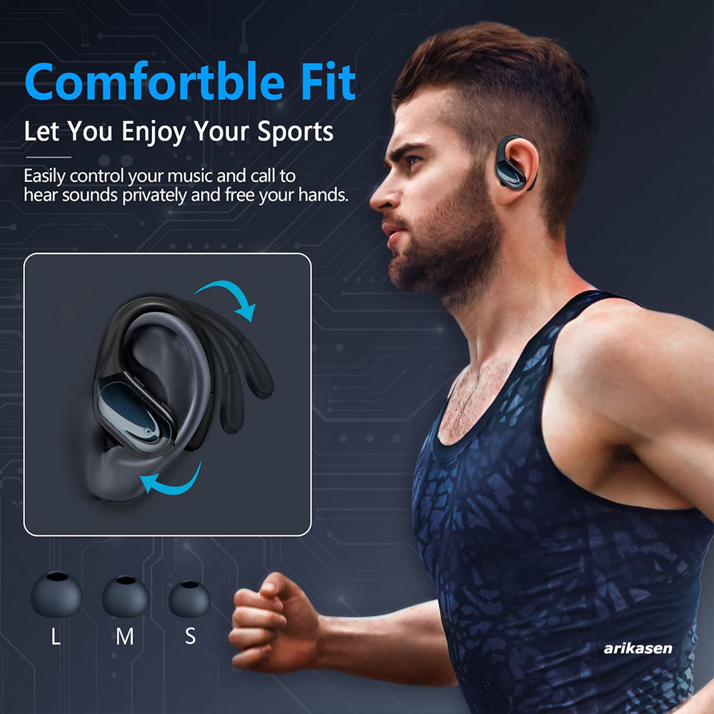 Earbud olahraga Bluetooth 5.3  - Home Cinema Amazon ulasan dan harga