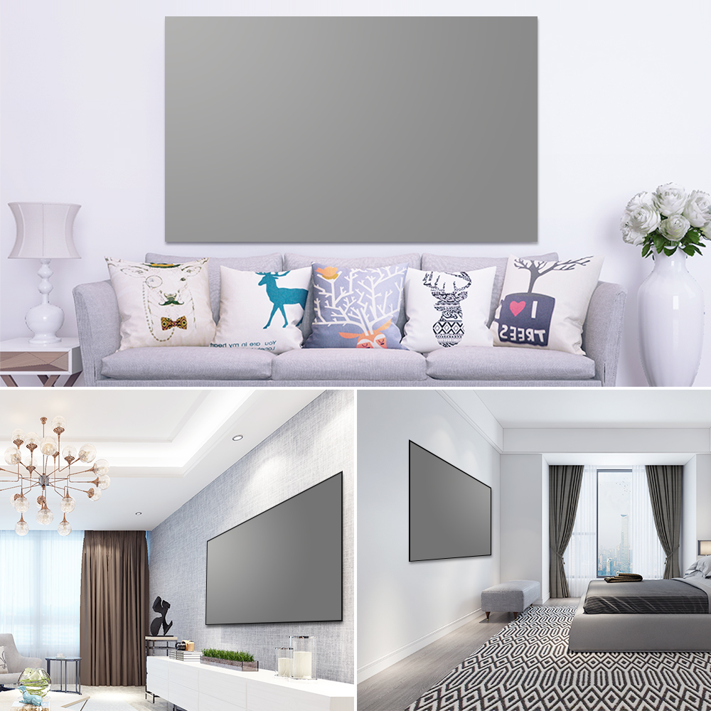Salange layar proyektor, 60 10 - Projector Screen 100 Inch ulasan dan harga