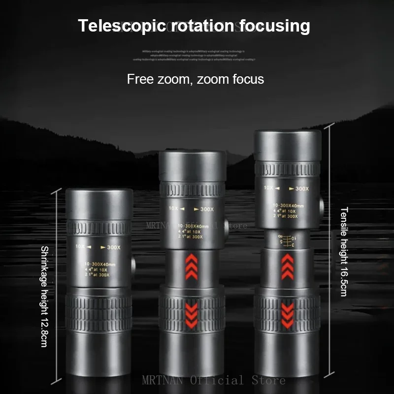 Teropong militer logam, telesk - Home Cinema Center ulasan dan harga